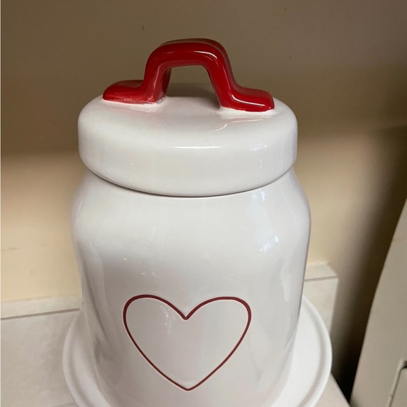 Rae Dunn Other - RAE DUNN HUGS canister with heart. Full size. Never used. No chips or breaks